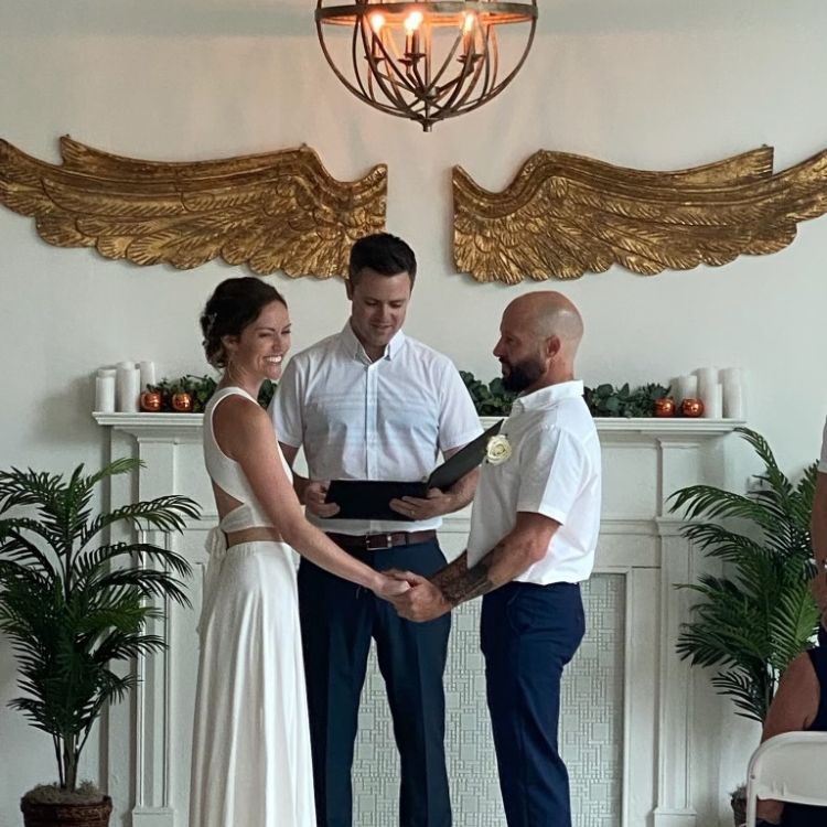 Couples Wedding, We Breathe Wellness Center Evnets